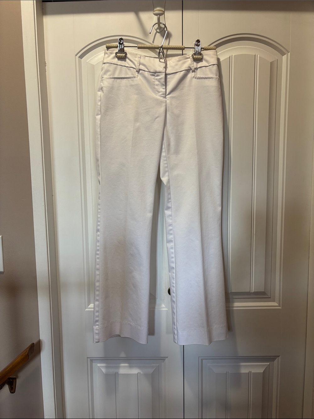 Ricki's White Wide-Leg Pull-On Trousers